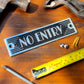 Art Deco 'No Entry' Sign - The Metal Foundry