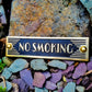Art Deco 'No Smoking' Sign - The Metal Foundry