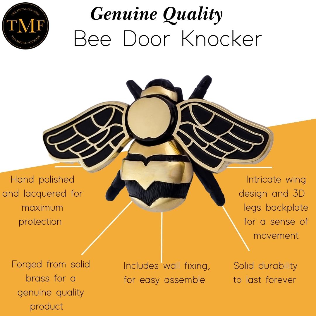 Bumble Bee Door Knocker - The Metal Foundry