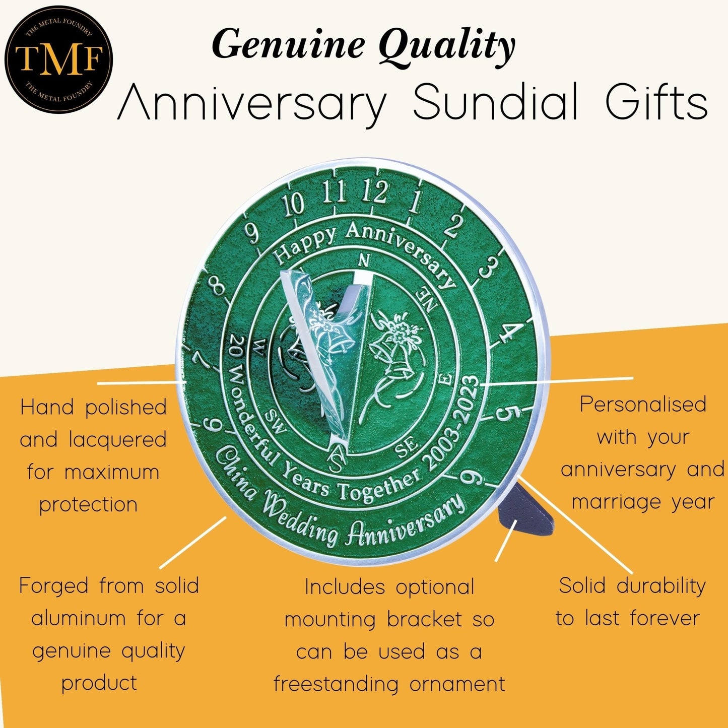 China 20th Anniversary Sundial® 2023 Edition - The Metal Foundry