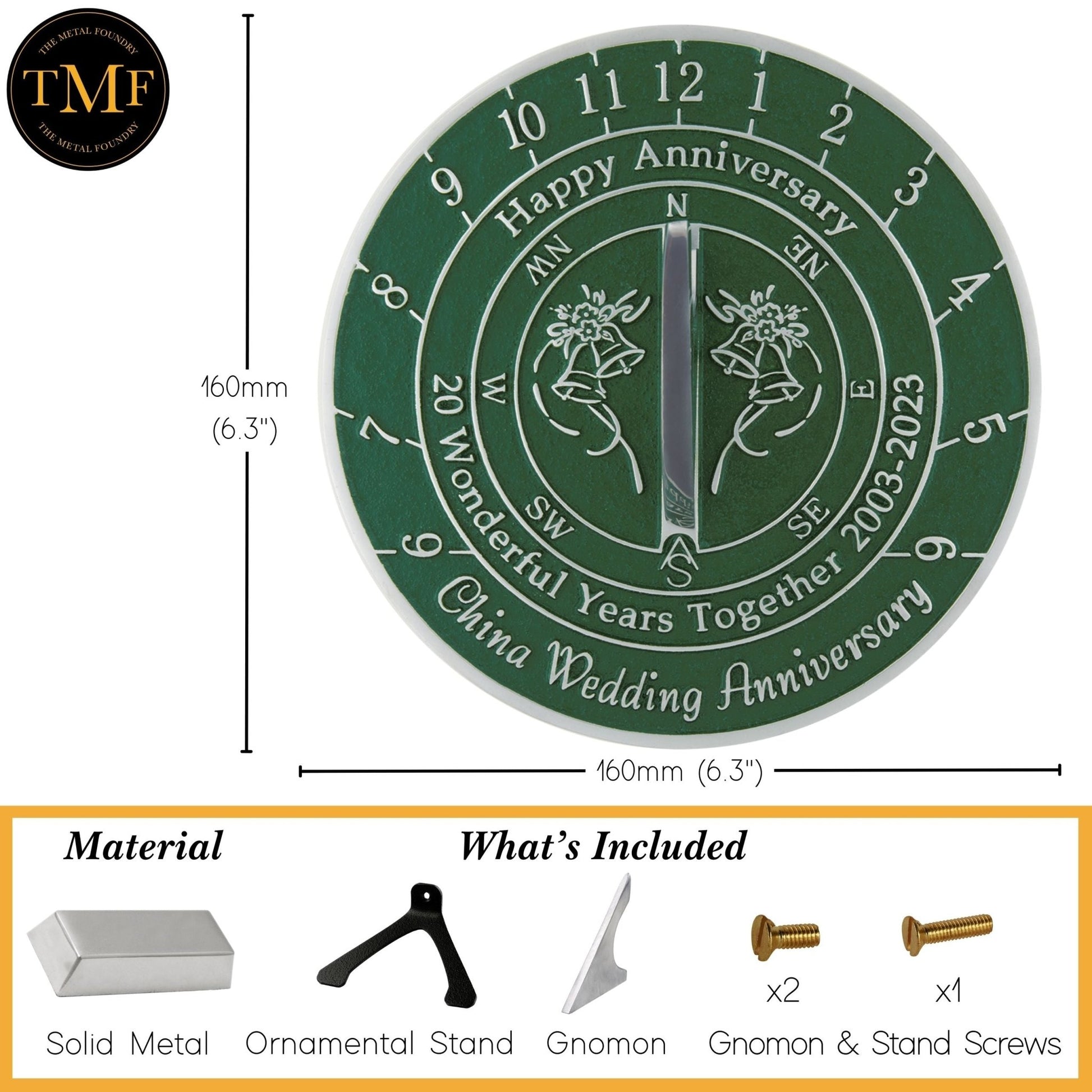 China 20th Anniversary Sundial® 2023 Edition - The Metal Foundry