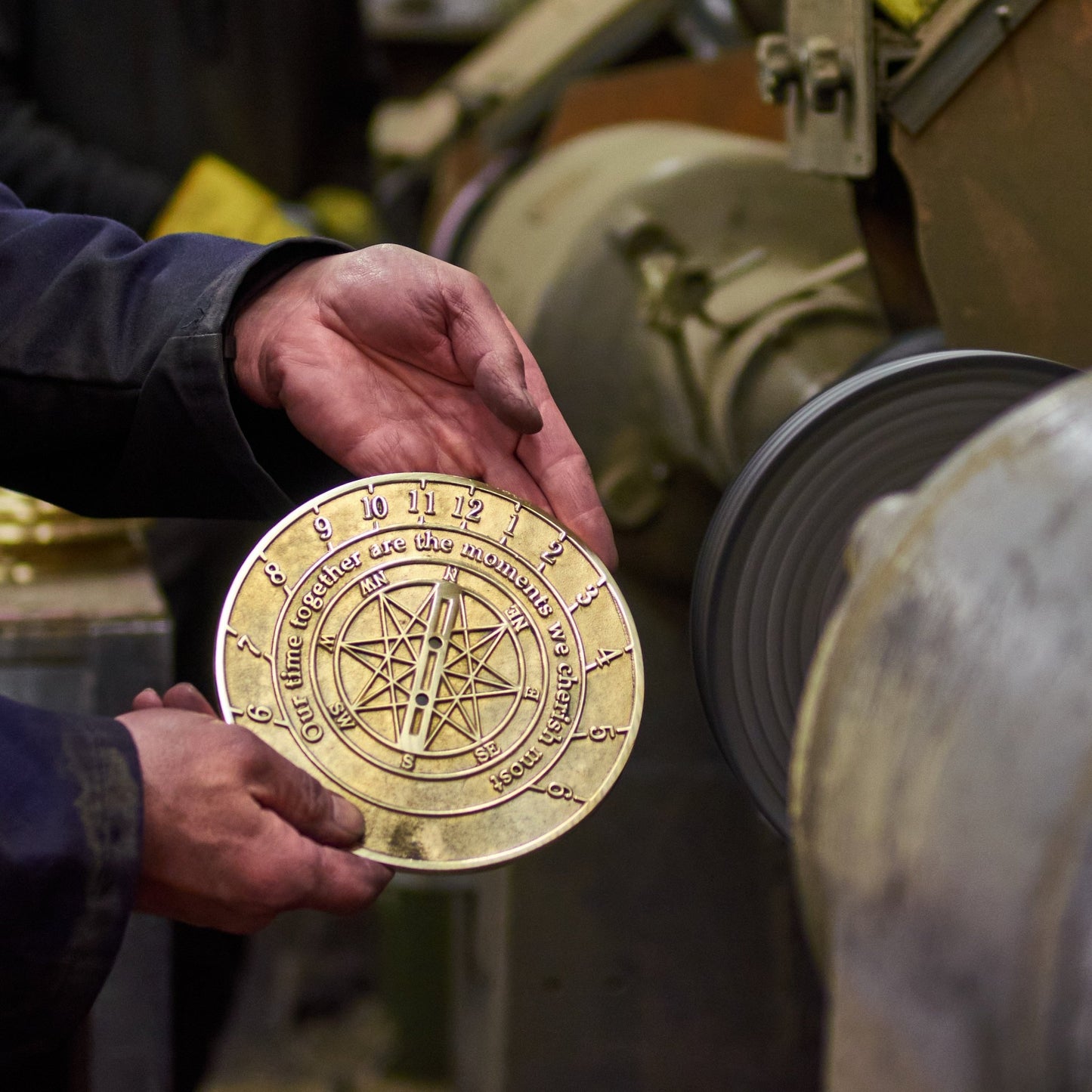 Custom Sundial With Star image - The Metal Foundry