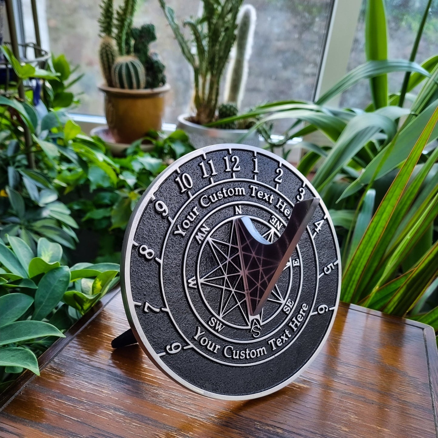 Custom Sundial With Star image - The Metal Foundry