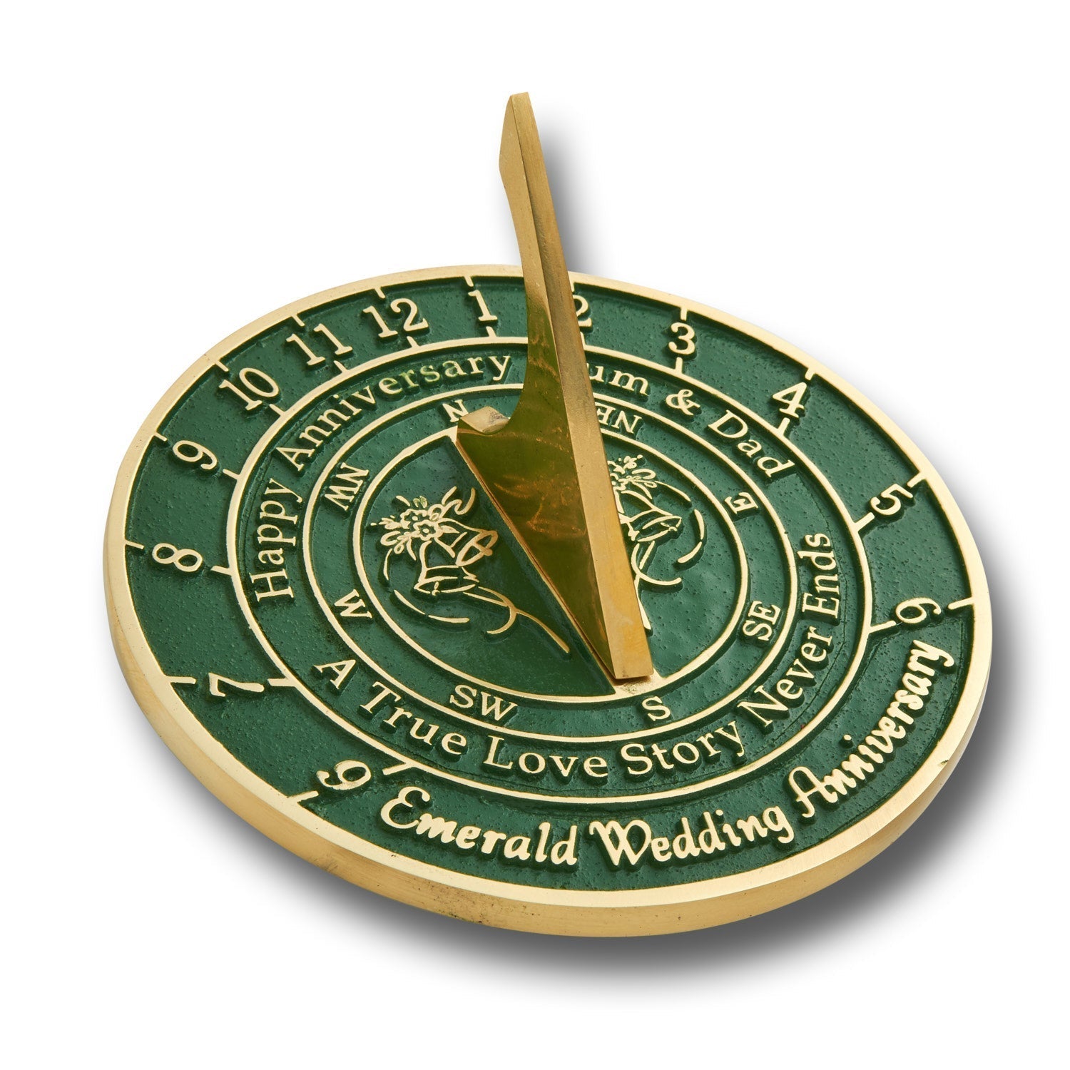 Custom Wedding Sundial - The Metal Foundry