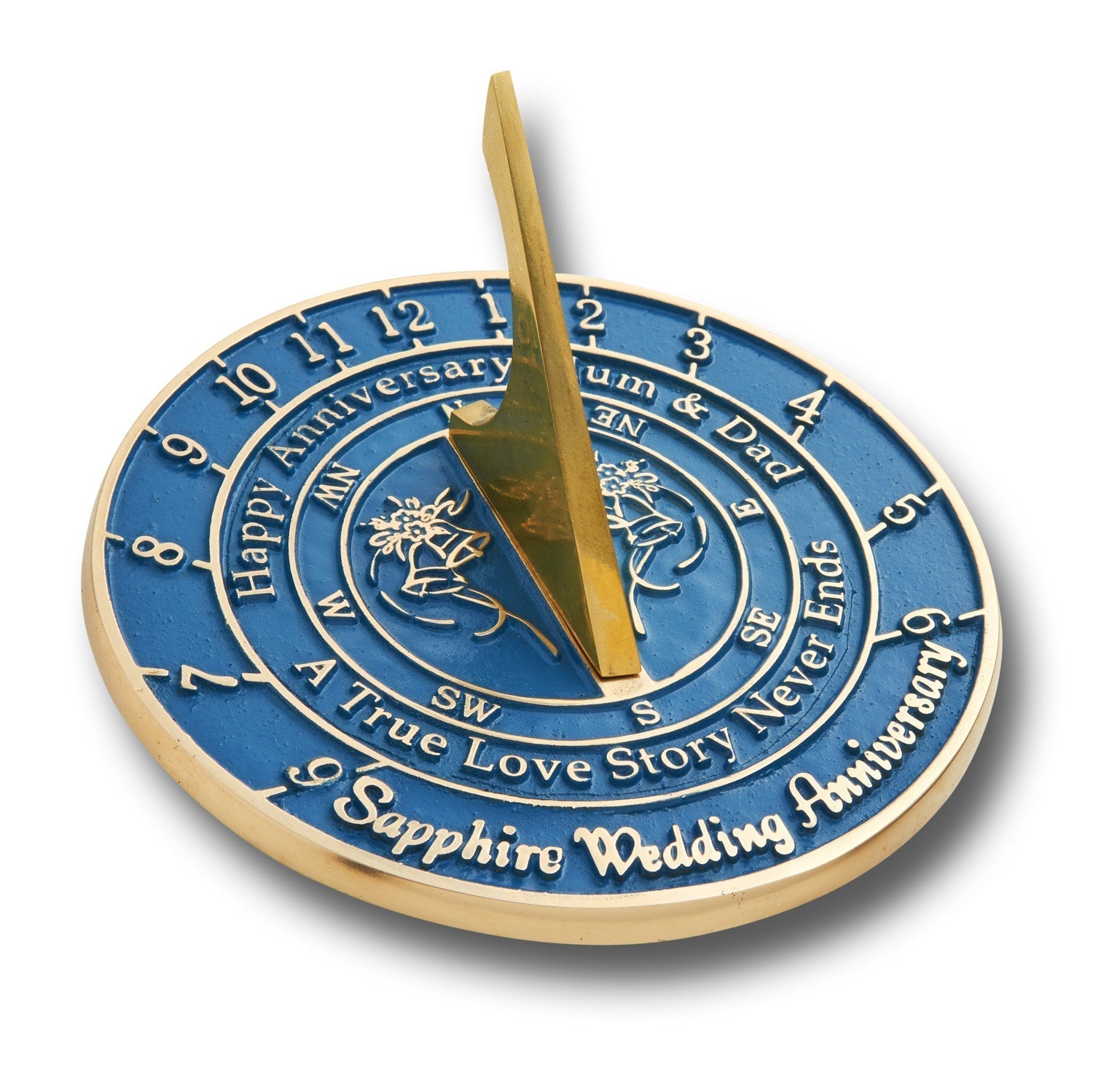 Custom Wedding Sundial - The Metal Foundry