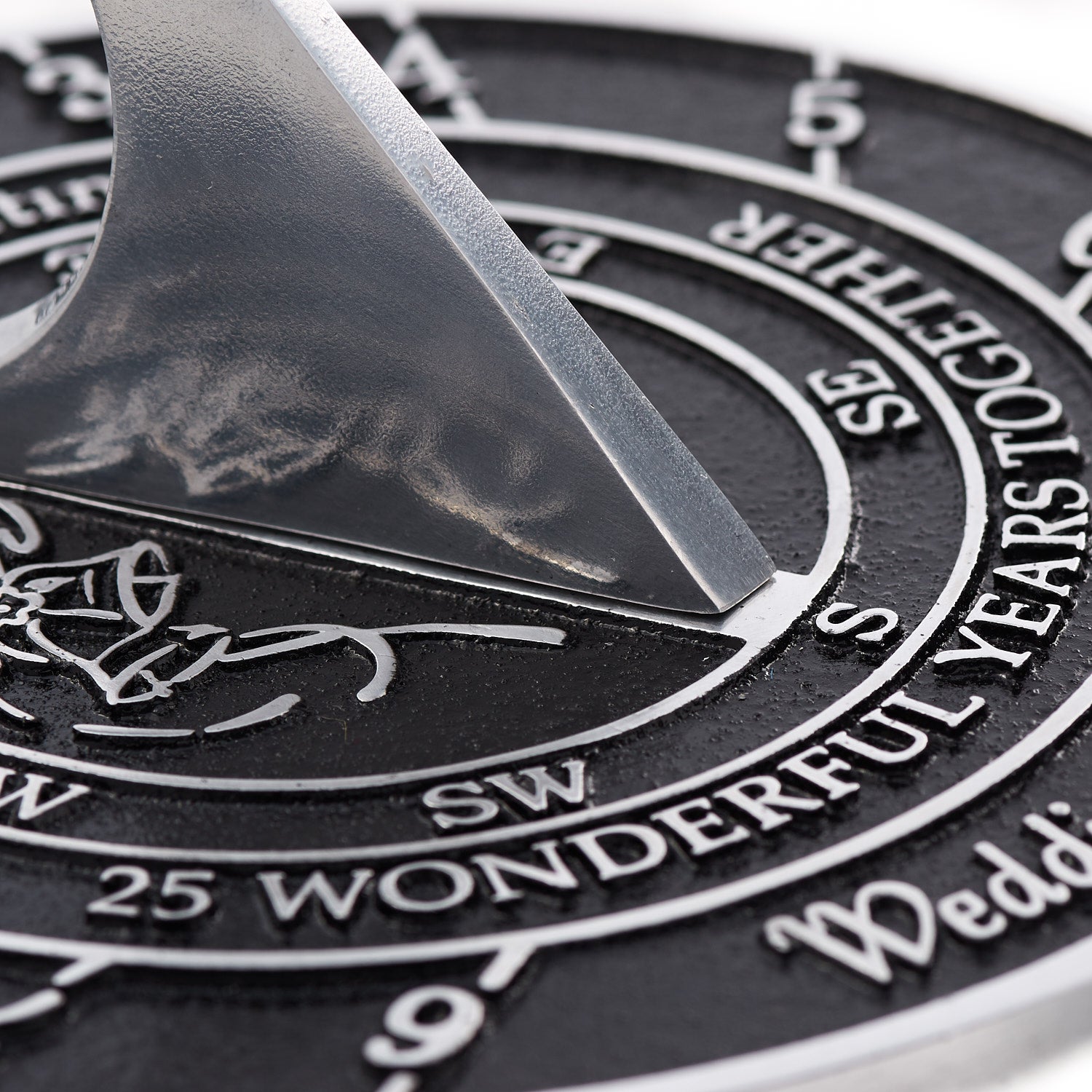 Custom Wedding Sundial - The Metal Foundry
