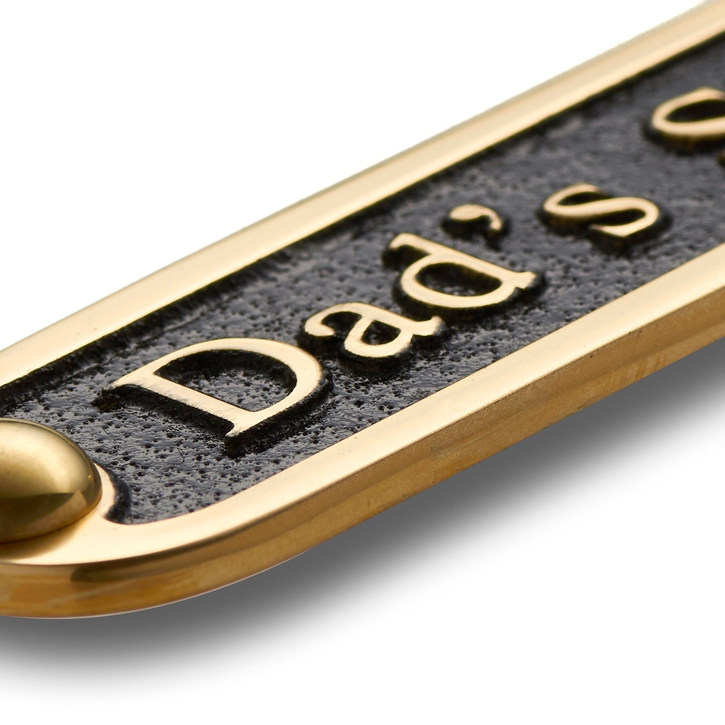 'Dad’s Shed' Door Sign - The Metal Foundry