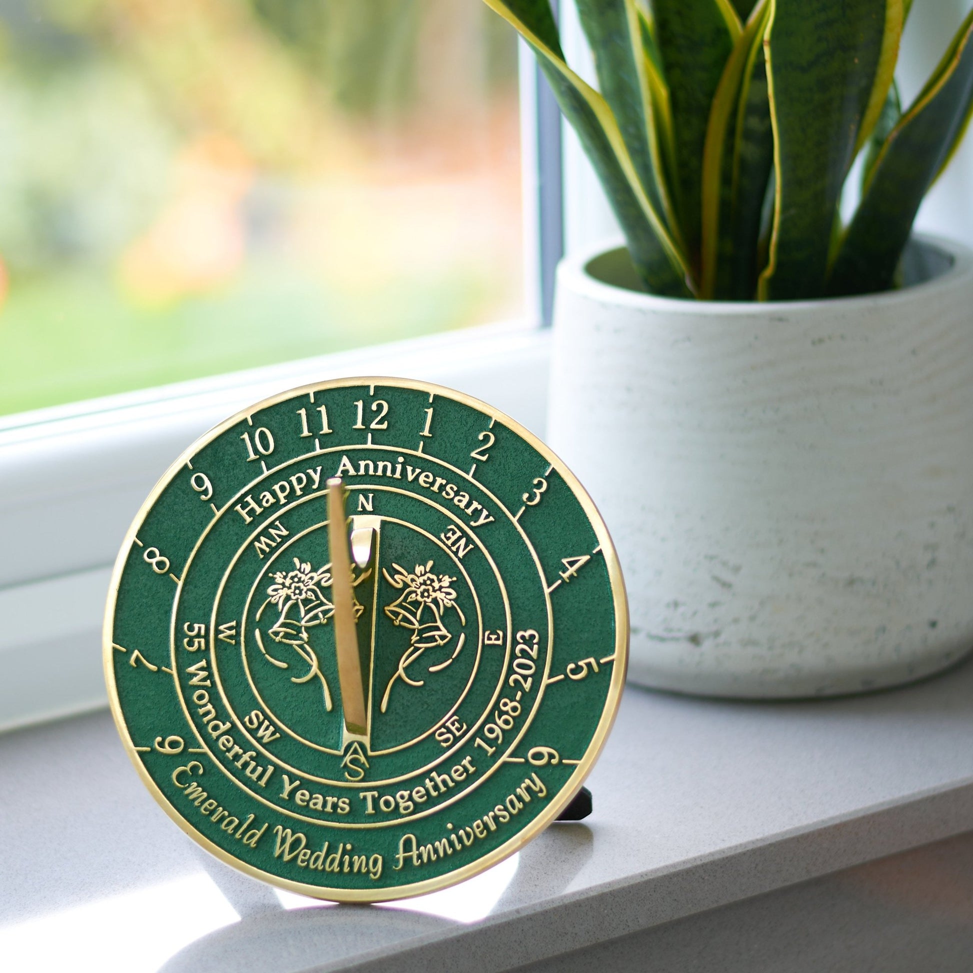Emerald 55th Anniversary Sundial® 2023 Edition - The Metal Foundry