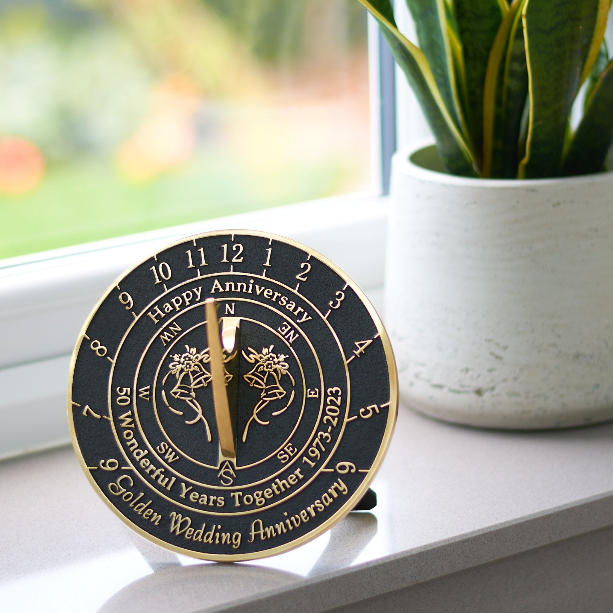 Golden 50th Anniversary Sundial® 2023 Edition - The Metal Foundry