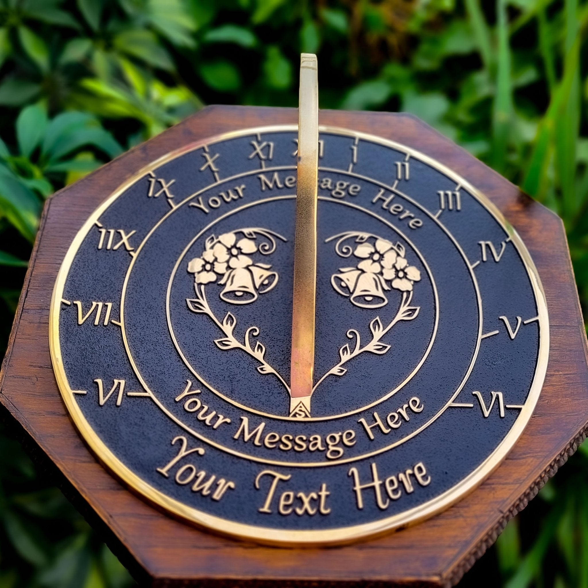 Personalised Wedding Sundials | Classy Wedding Gifts – The Metal Foundry
