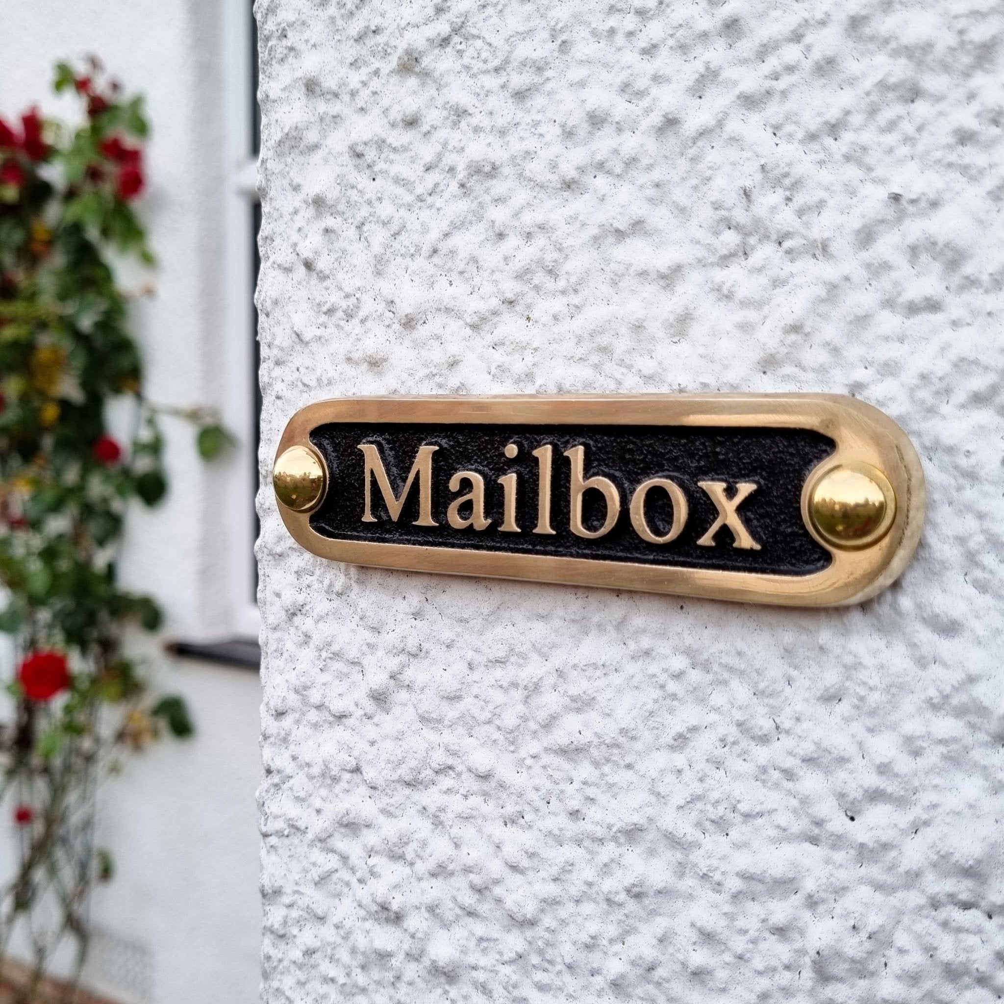 'Mailbox' Door Sign - The Metal Foundry