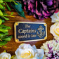 Nautical 'Captain’s Word' Sign - The Metal Foundry