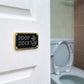 Nautical 'POOP DECK' Sign - The Metal Foundry