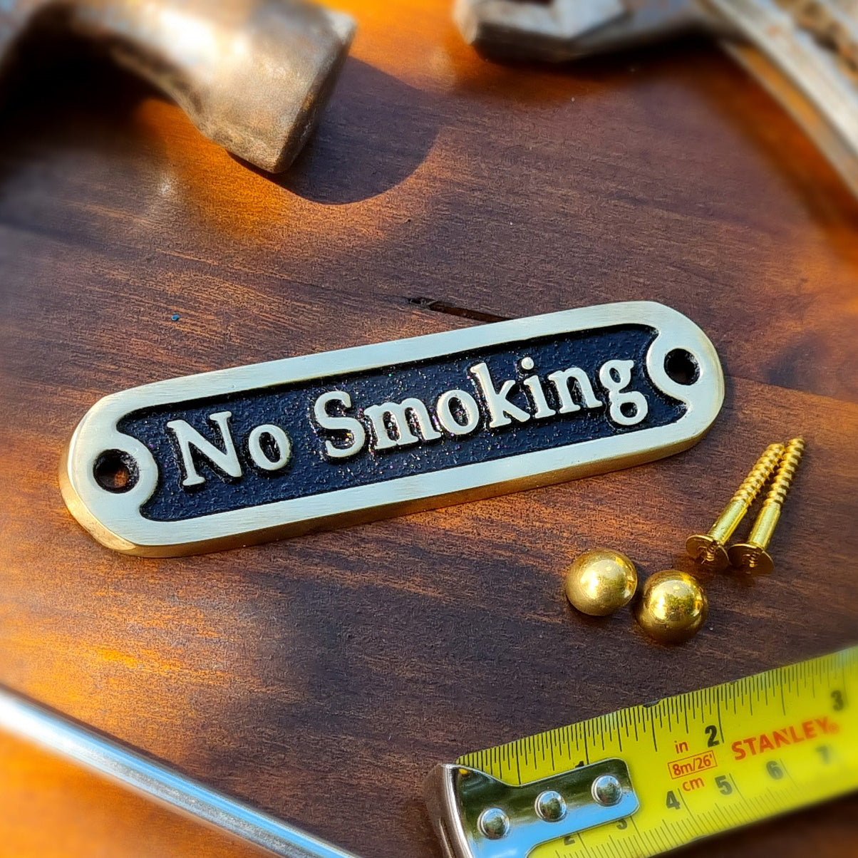 'No Smoking' Sign - The Metal Foundry