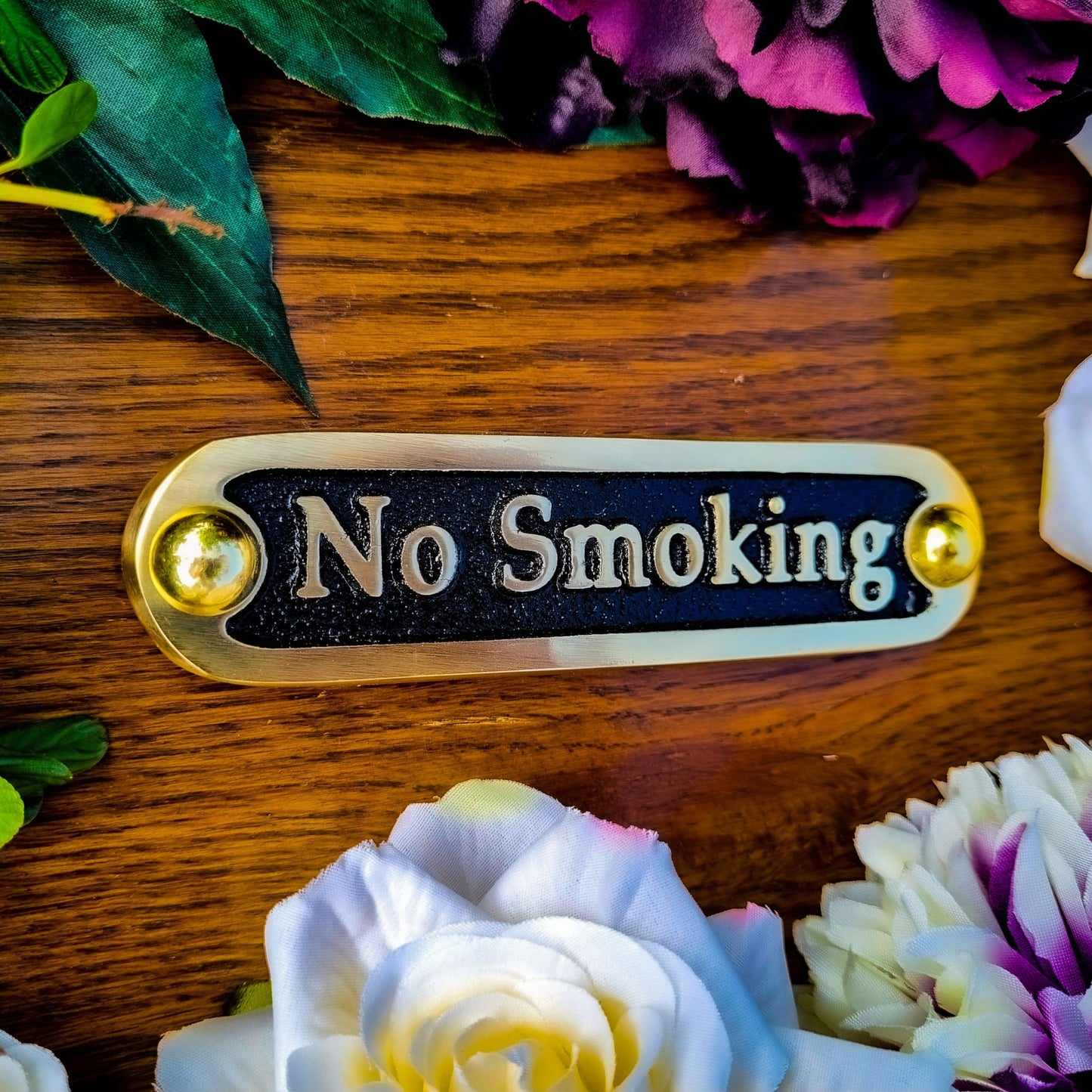 'No Smoking' Sign - The Metal Foundry