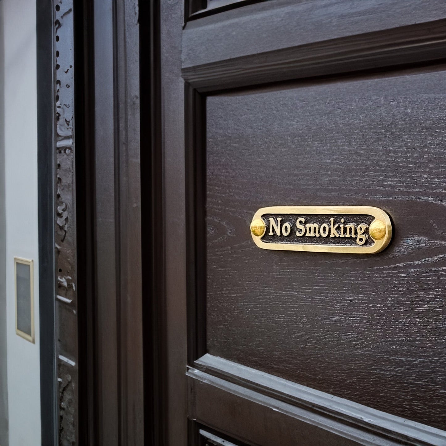 'No Smoking' Sign - The Metal Foundry