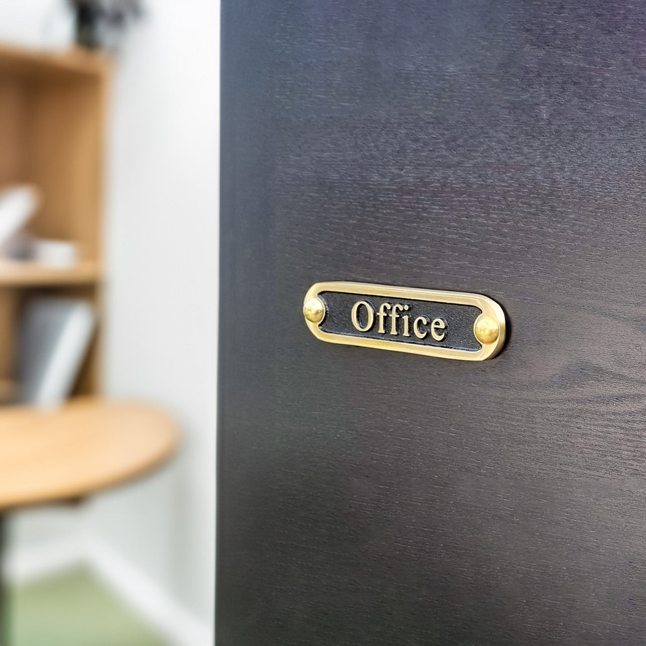 'Office' Door Sign - The Metal Foundry
