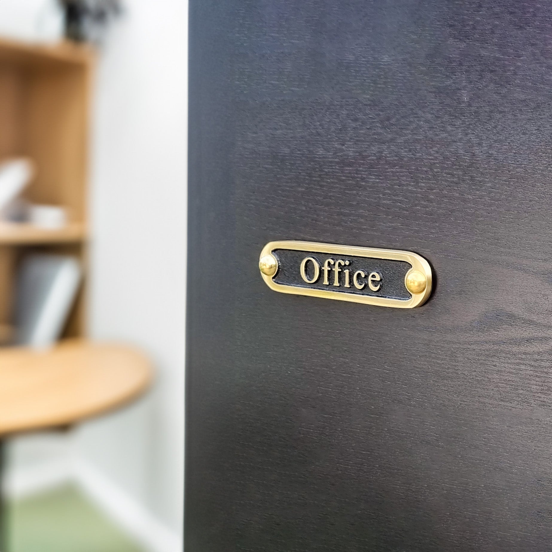 'Office' Door Sign - The Metal Foundry