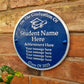Personalised Blue Plaque 300mm (12") - The Metal Foundry