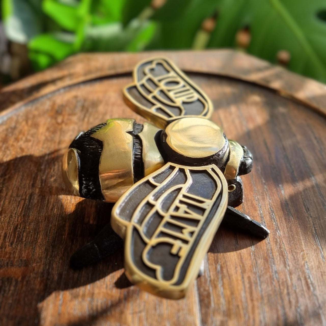 Personalised Bumble Bee Door Knocker - The Metal Foundry