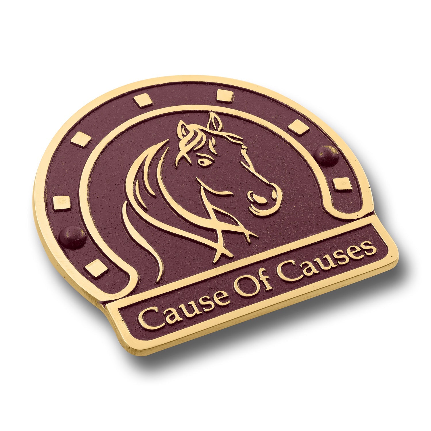 Personalised Stable Plaque - The Metal Foundry
