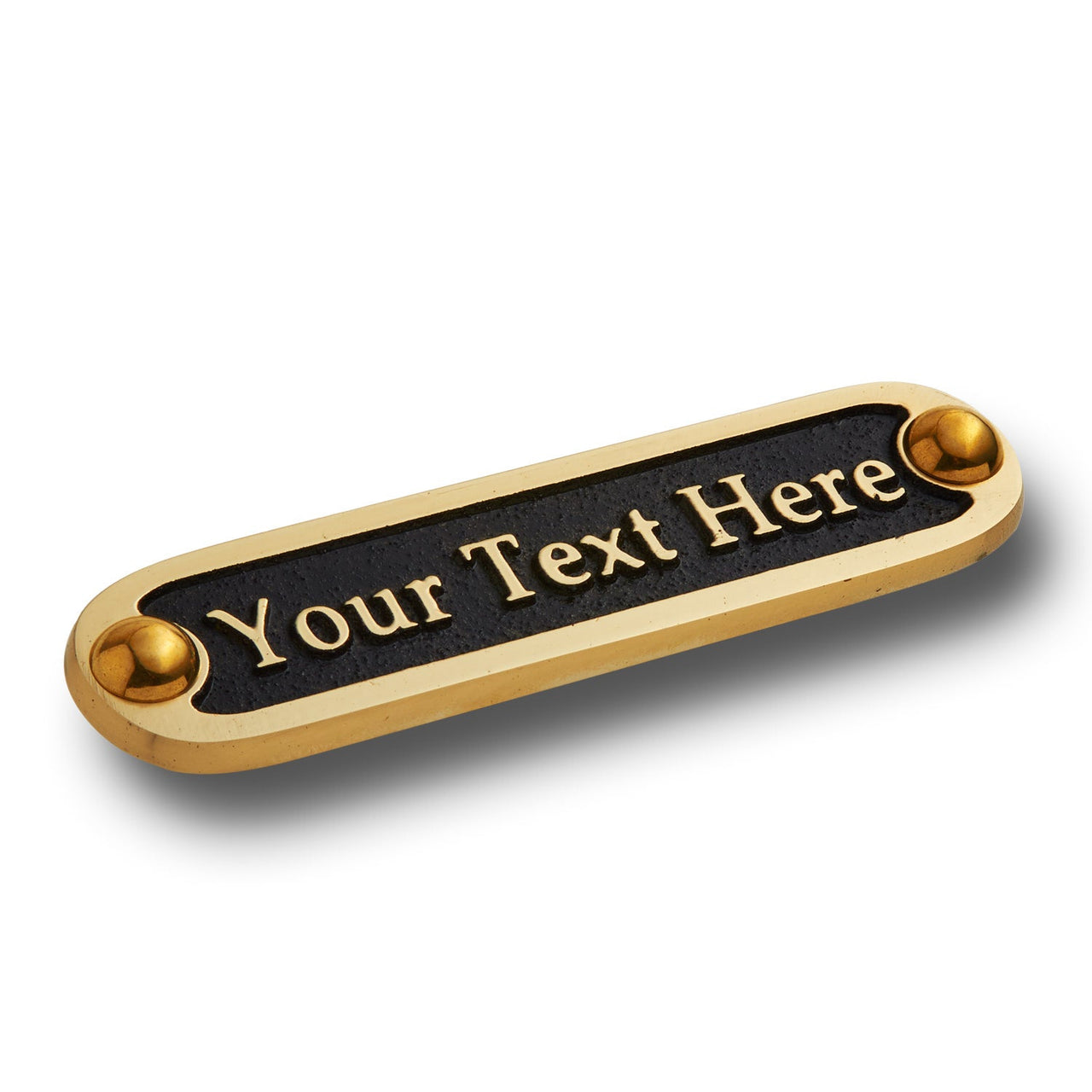 Personalised Traditional Door Sign - The Metal Foundry