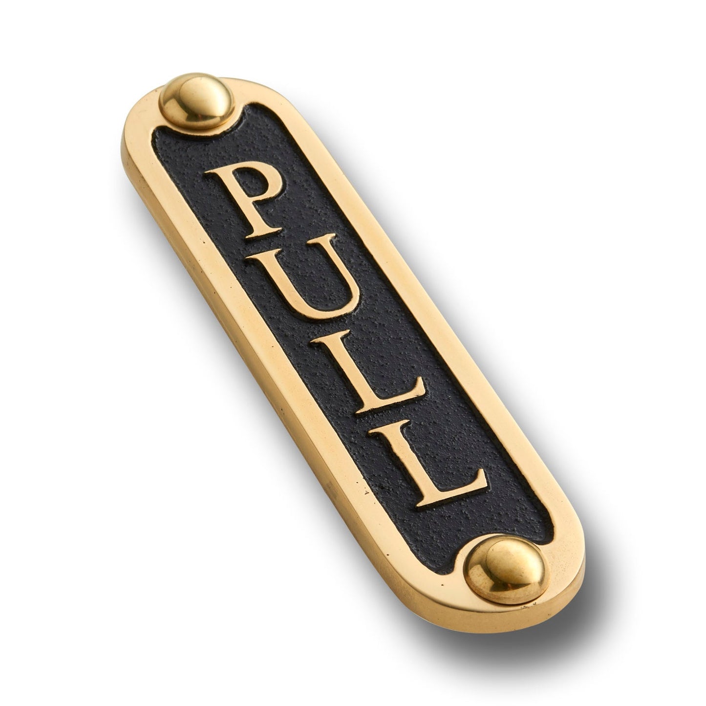 'PULL' Door Sign - The Metal Foundry