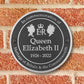 Queen Elizabeth II - Commemorative Plaque - The Metal Foundry