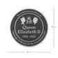 Queen Elizabeth II - Commemorative Plaque - The Metal Foundry