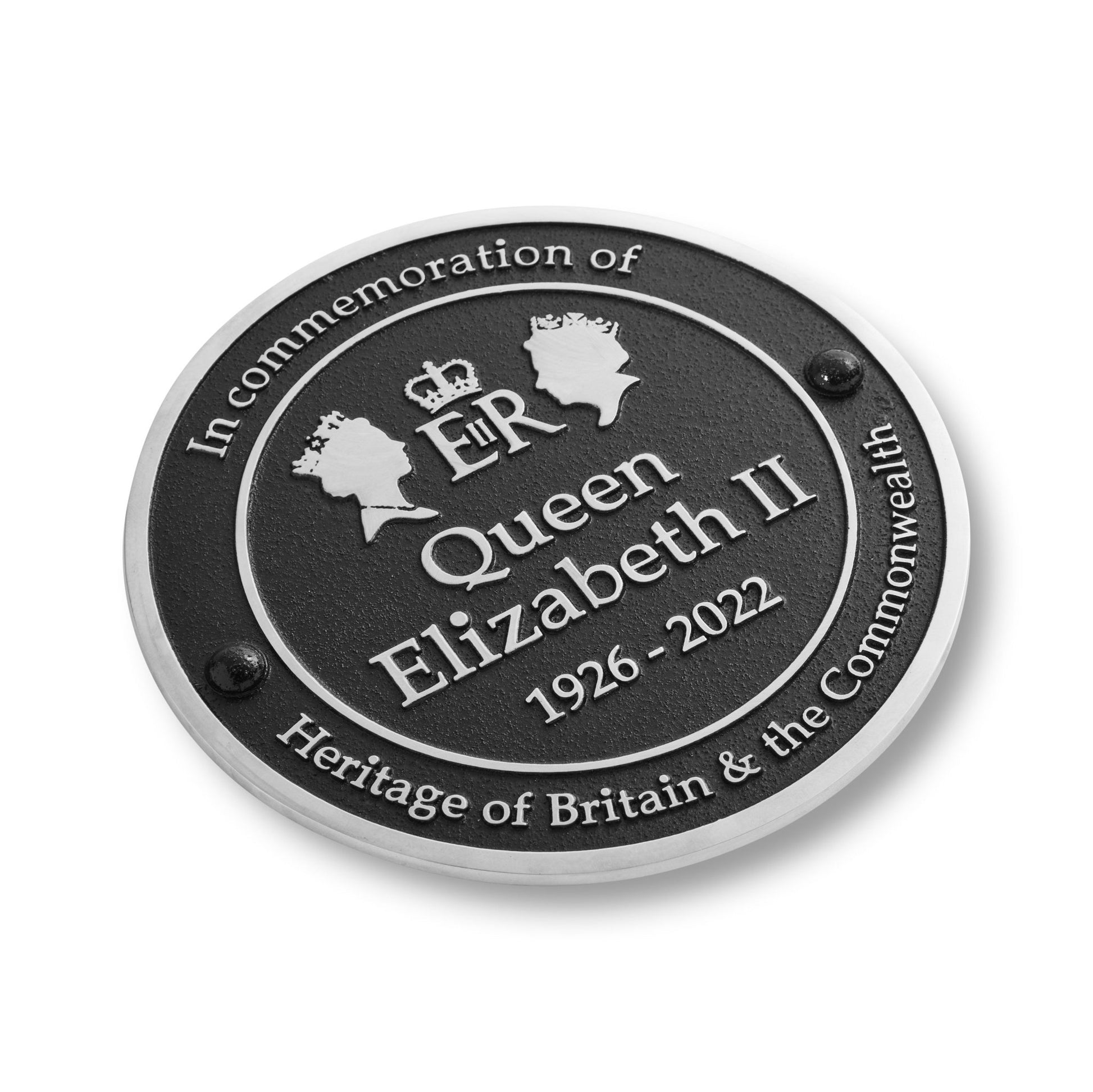 Queen Elizabeth II - Commemorative Plaque - The Metal Foundry