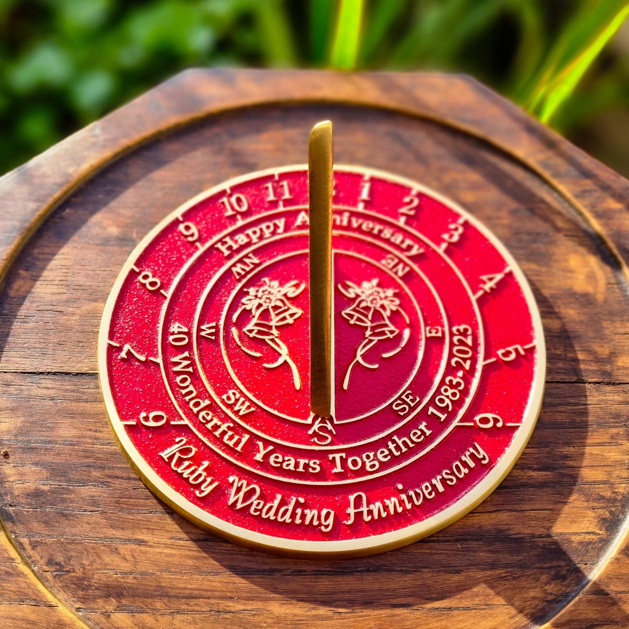 Ruby 40th Anniversary Sundial® 2023 Edition - The Metal Foundry