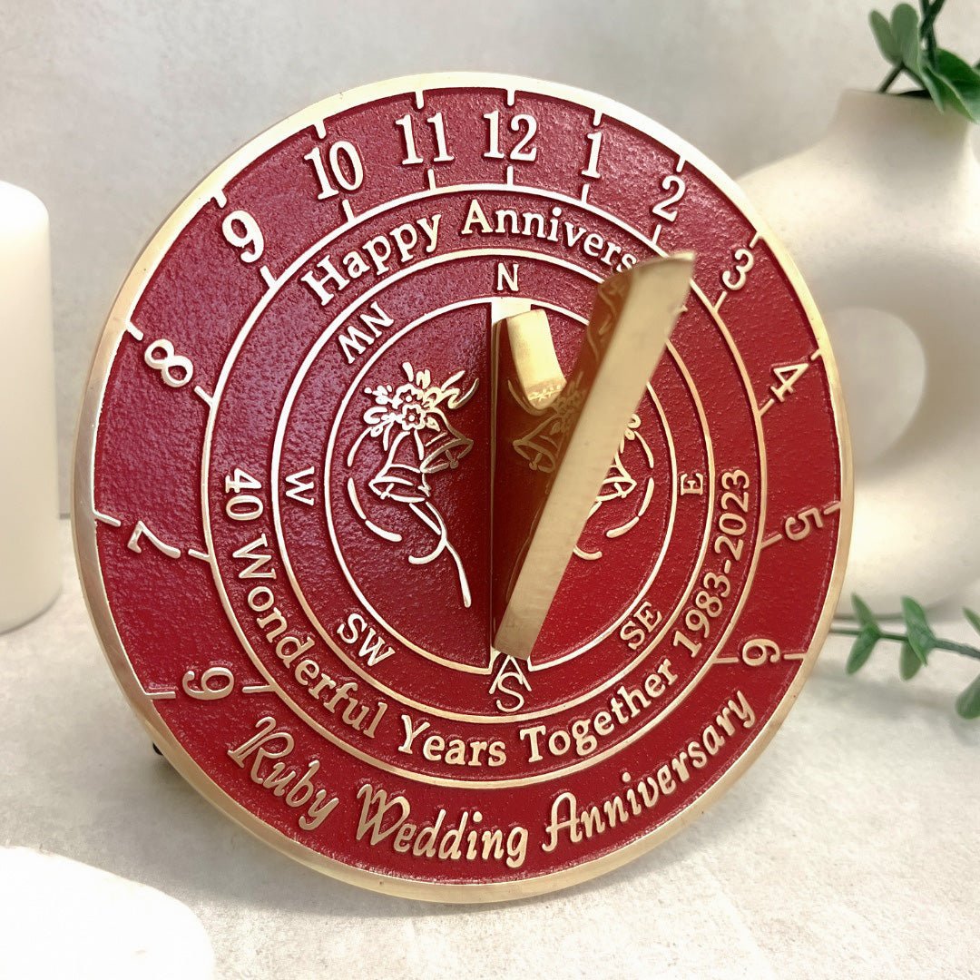 Ruby 40th Anniversary Sundial® 2023 Edition - The Metal Foundry