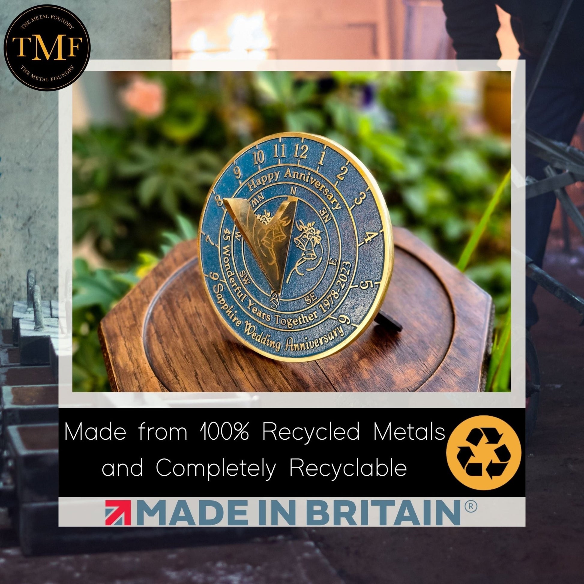 Sapphire 45th Anniversary Sundial® 2023 Edition - The Metal Foundry