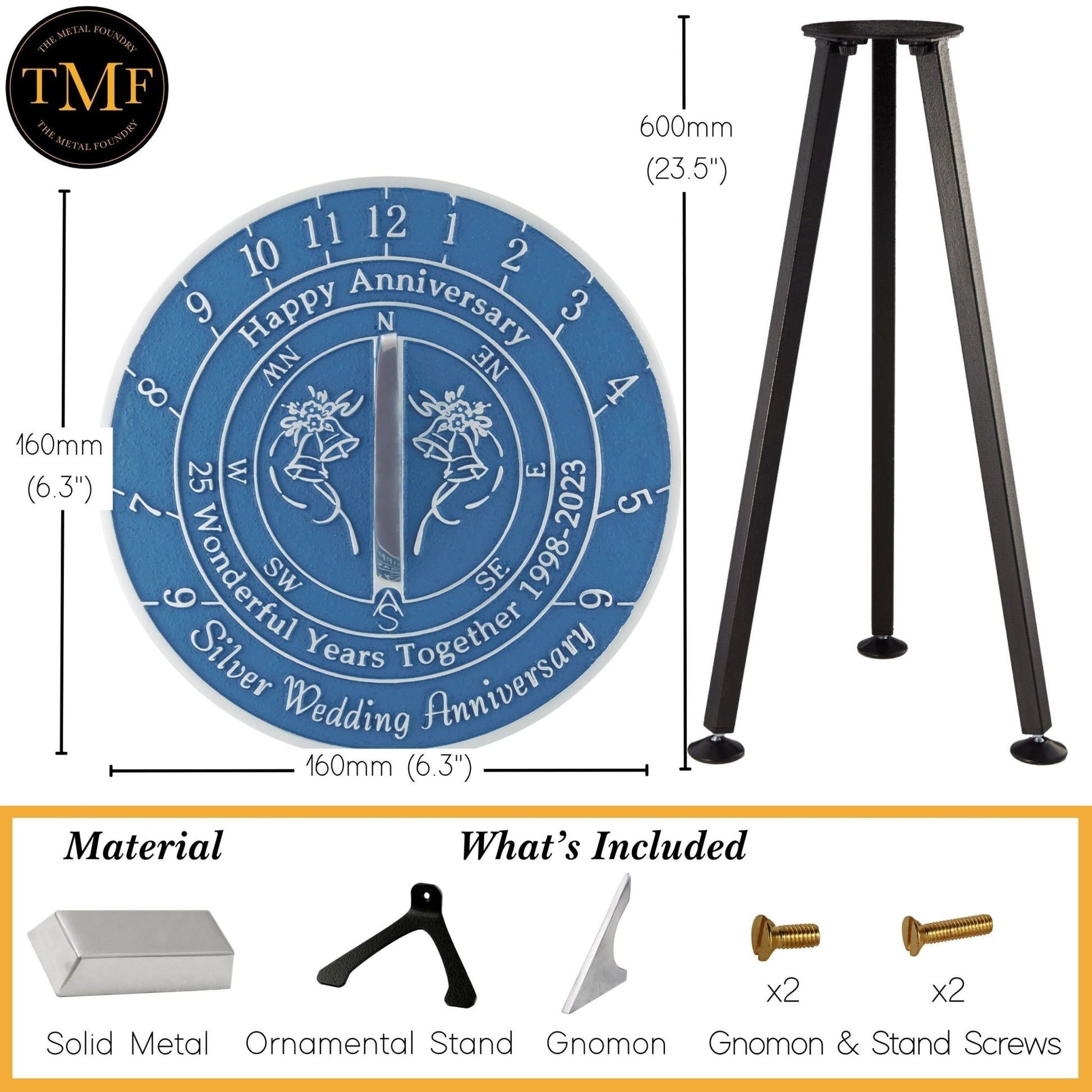 Silver 25th Anniversary Sundial® 2023 Edition - The Metal Foundry