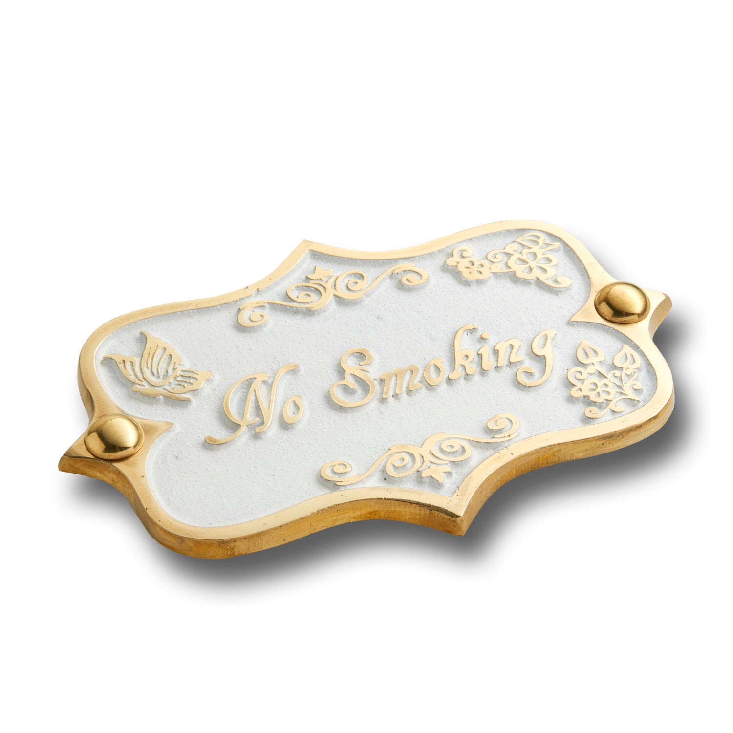 Vintage 'No Smoking' Sign - The Metal Foundry