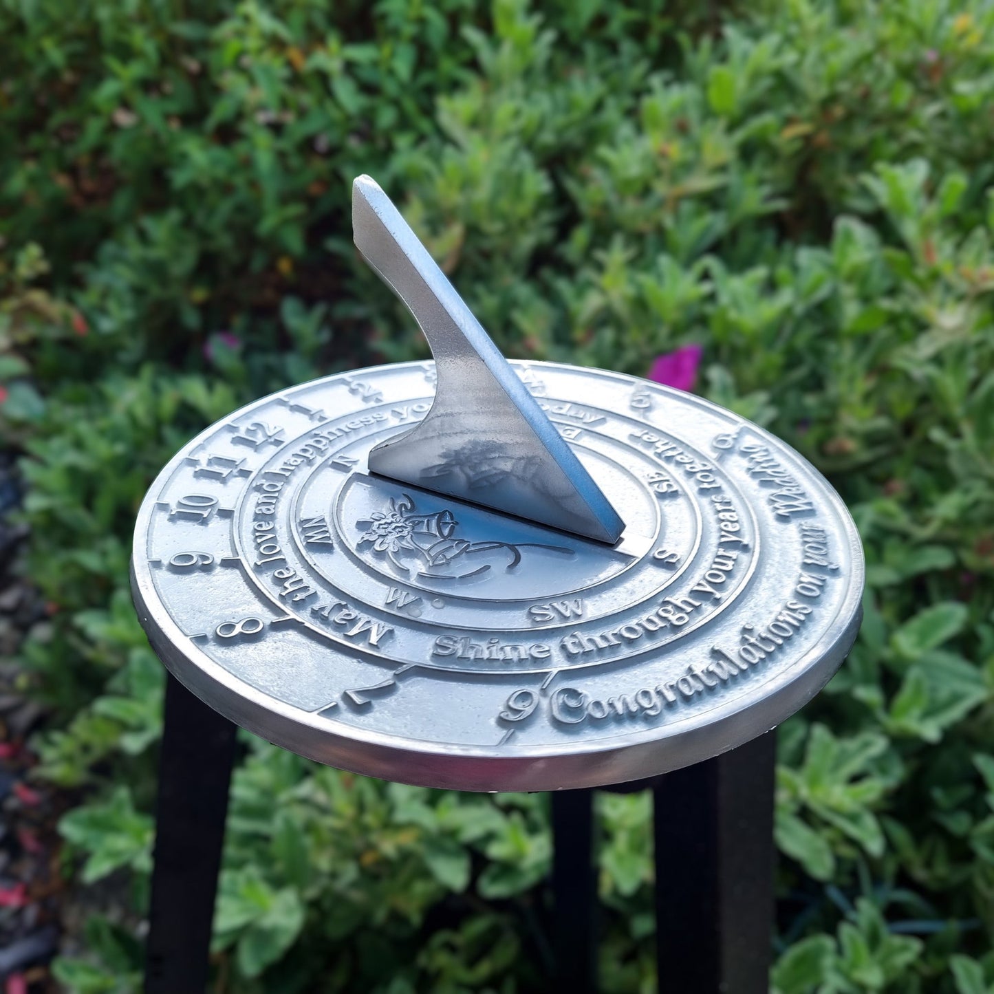 Wedding Sundial Gift ‘Your Years Together' - The Metal Foundry