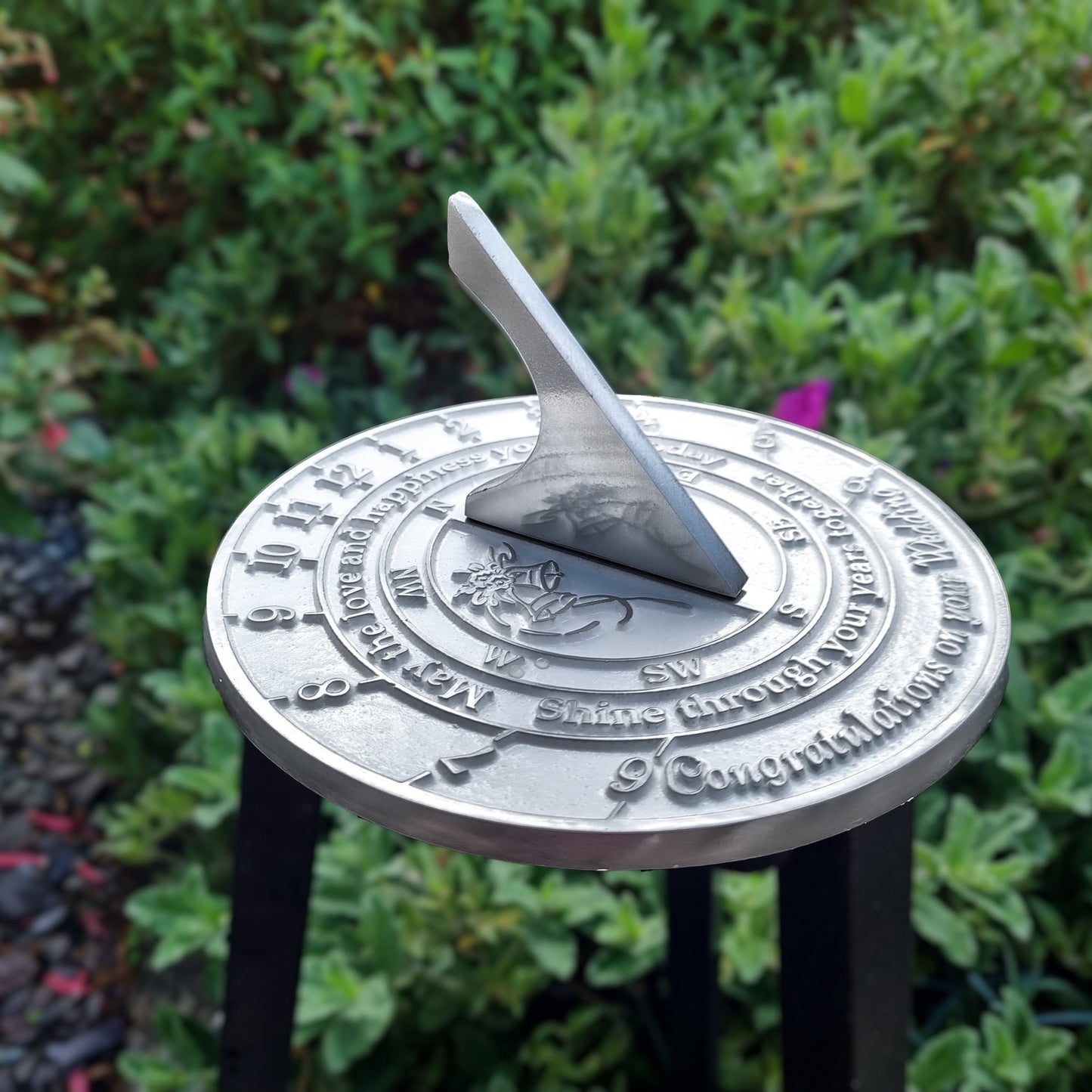 Wedding Sundial Gift ‘Your Years Together' - The Metal Foundry